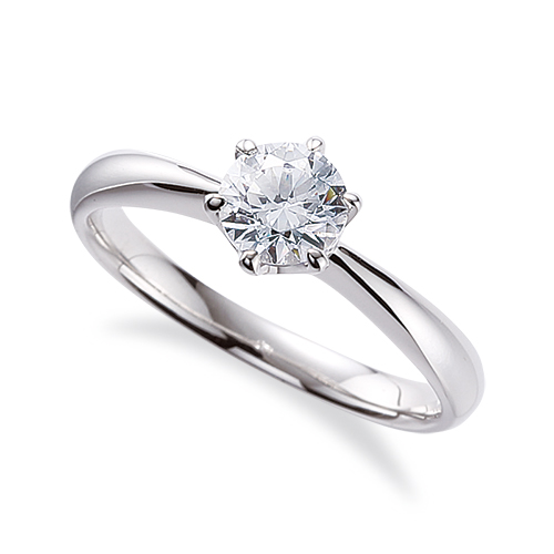 6点留め 流れるようなアームのダイヤモンドリング | DiamondJewel