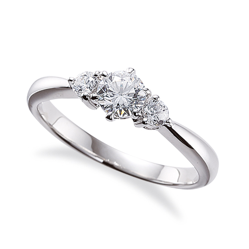 6点留め ダイヤが輝く美しいリング