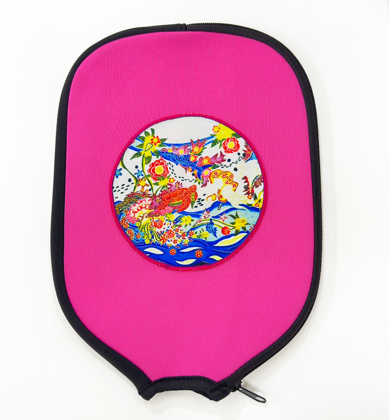 Queen of the Court ピックルボールパドルカバー パドルプロテクター パドルカバー フェンスフックとポケット付き ピックルボールパドル Queen of the Court ピックルボール 溶け込ま パドルカバー パドル